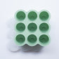 Sage 9 pod food grade silicone storage tray with clear lid