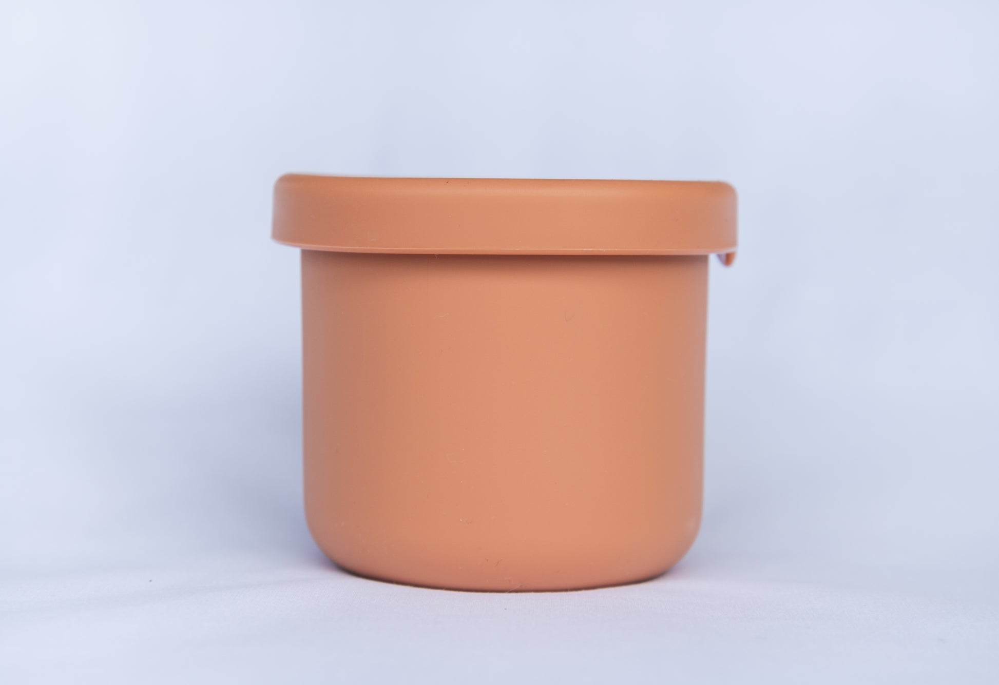 250ml round food grade silicone storage containers