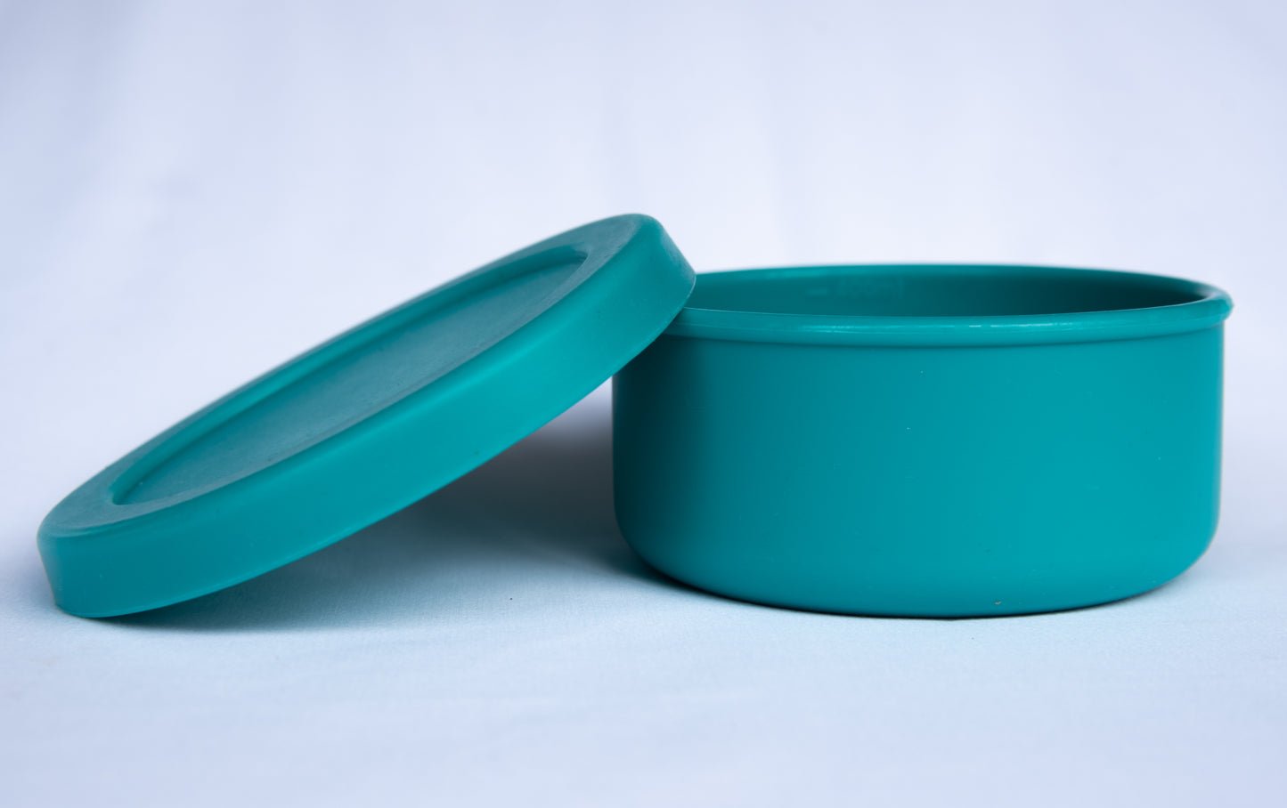 400ml round food grade silicone storage containers