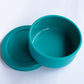 400ml round food grade silicone storage containers